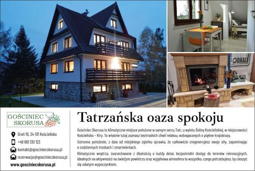 GOŚCINIEC SKORUSA cała willa na wyłączność