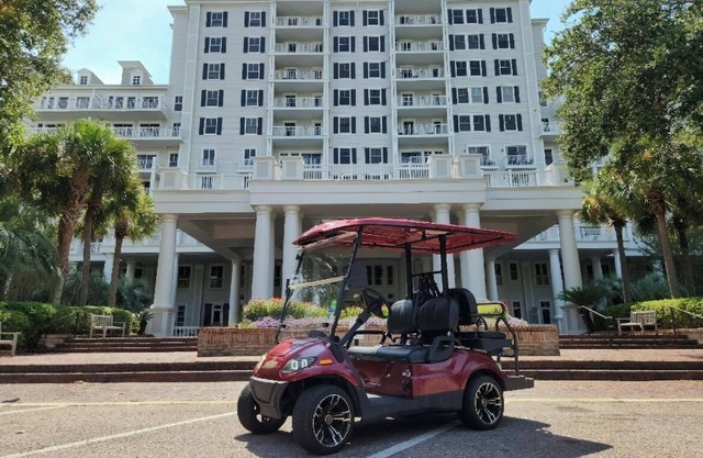 Golf Cart ~ 2nd Floor Studio ~ Kitchenette ~ Bayside Gated Resort