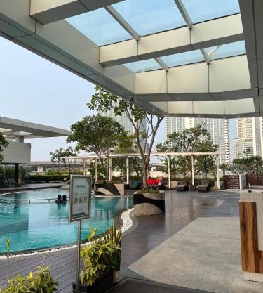 Golf View from the Highest Floor at U-Residence tower 2, Lippo Karawaci