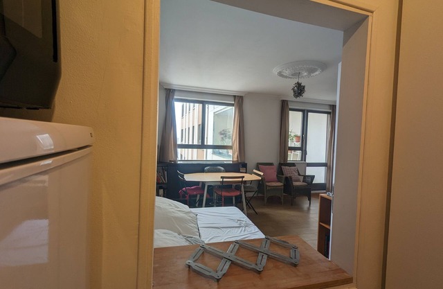 Grand Studio 4 Pers. Avec Belle Terrasse, Superbe Vue, Proche Tous Transports