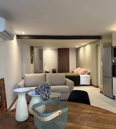 Grand studio refait à neuf