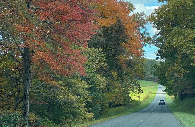 Gratitude View - Leaf Peepers ~ October is waiting. Don't wait