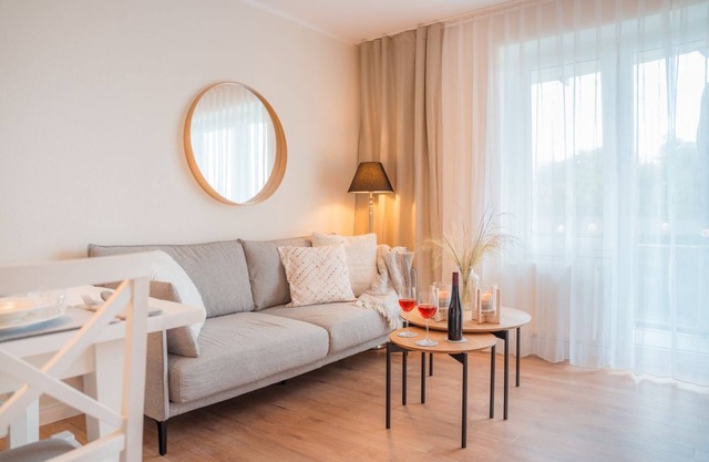 Great apartment on the dike with balcony and private beach chair on the North Sea beach!