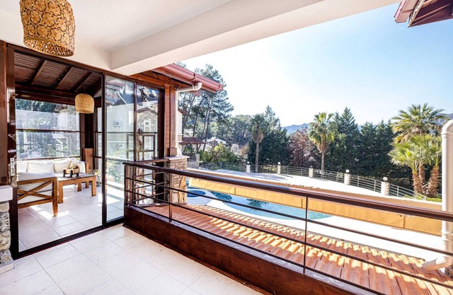 Great House with Shared pool and Balcony in Gocek