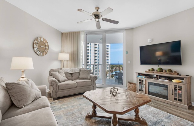 🐚Gulf and Pool Front~Lagoon Pool~Whirlpool~Splashpad~Palms Resort 2603 Jr 2BR