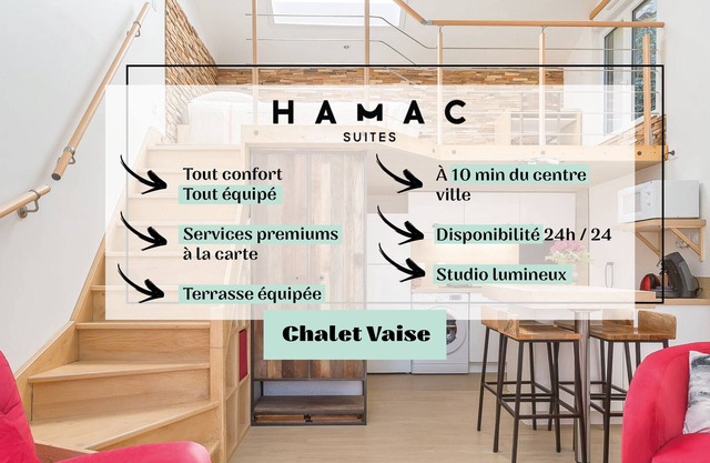 Hamac Suites-Le Chalet studio avec terrasse Vaise