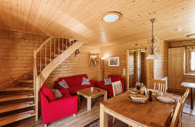 HAS-27 Log cabin, 4-5 pers., 65sqm - Naturerlebnisdorf Blauvogel (2)