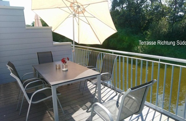 Haus Nr. 37, Ferienhaus Deichgraf - Gepflegtes Ferienhaus, Sauna, Süd-terrasse, Loggia mit Meerblick
