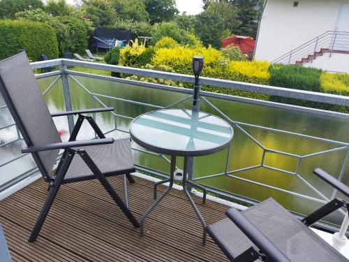 Haus Sandra Fewo 1 mit Box -Bett, Süd-Balkon