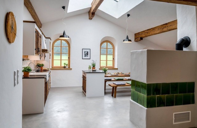 Hay barn 142sqm, 3 bedrooms, 2 bathrooms, fireplace, sauna, balcony