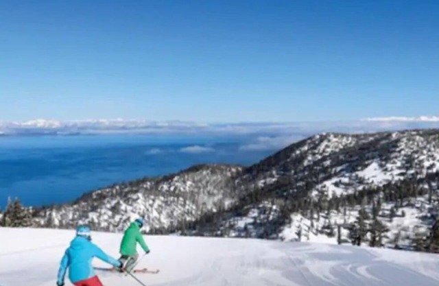 Heavenly's closest Ski In Ski Out across from the Stagecoach lift Olympic House