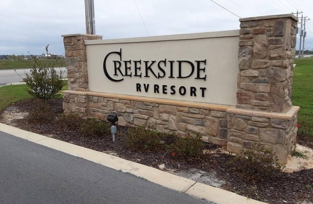 Hello fellow travelers. Join us here at Creekside RV Resort.