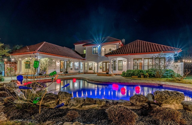 Hill Country Mansion l Pool | Spa