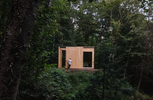 hinterhouse - a space hidden in nature