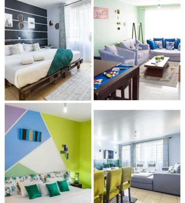 Hirwado Homes & Cozy Rooms JKIA -3 Bedrooms With 5beds, 2Baths
