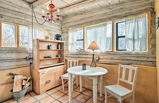 Historic + Dog-Friendly Eco Cabin Near Taos!