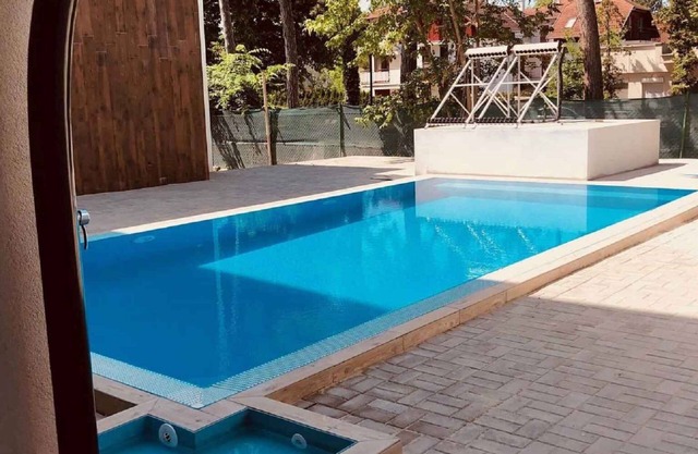 Holiday apartment 100m to Lake Balaton with pool and air conditioning