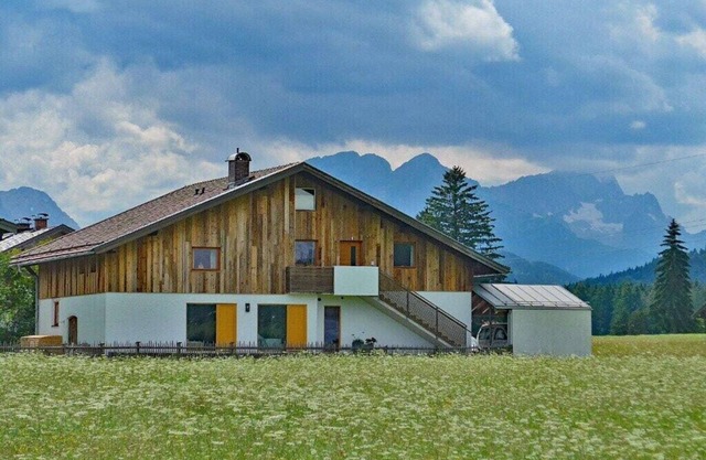 Holiday apartment in Krün with swimming pool