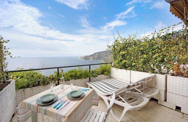Holiday Home 'Casa Salviamare' with Sea View, Pool & Terrace