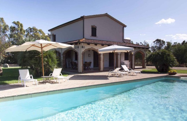Holiday home with air conditioning