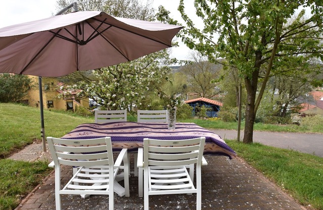 Holiday home with beautiful view on the village