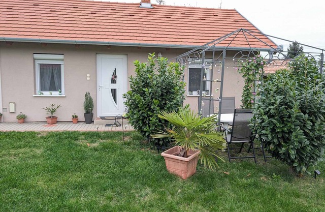 Holiday home with air conditioning and massage shower