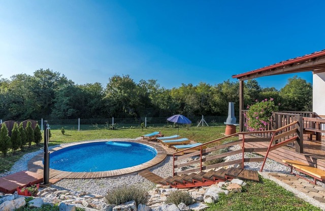 Holiday house with private pool No.7 in holiday park Jelovci