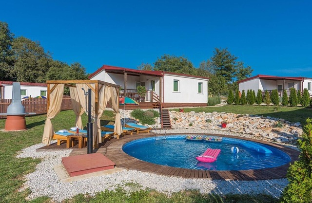 Holiday house with private pool No.8 in holiday park Jelovci