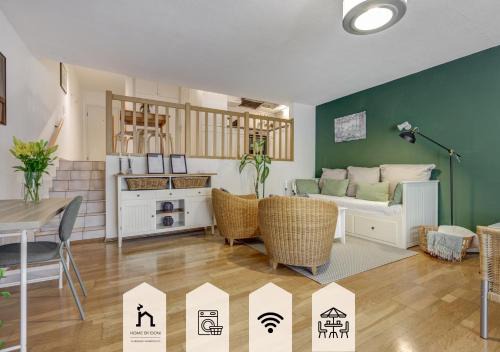 Home by Doni I Zentral I Haustiere erlaubt I Balkon I Parkplatz l 4 PAX