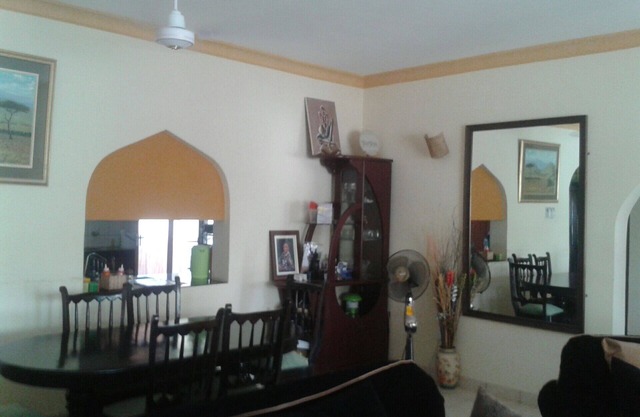 Homely, nicely furnished two-bedroom two-bath serviced flat near beach in Kenya