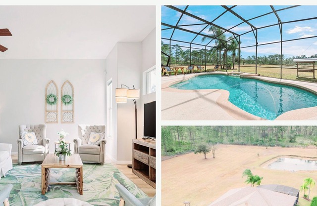 Hot Tub and Heated Pool on over 4 acres! Super quiet, peaceful, and private!