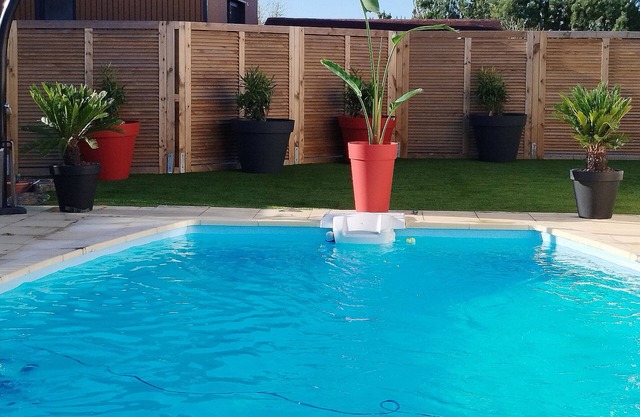 House, Cottage, Heated Pool Seaside, New, Comfortable, For 2 People