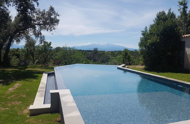 House near beach with pool