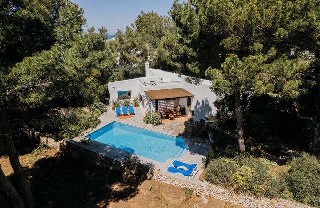 House with private pool in the forest Cala Morell, Ciutadella de Menorca