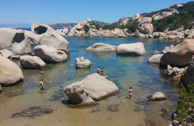 House with panoramic terrace, Village on the beach with pool - Porto Pollo