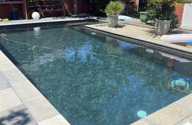 House with pool near the beach