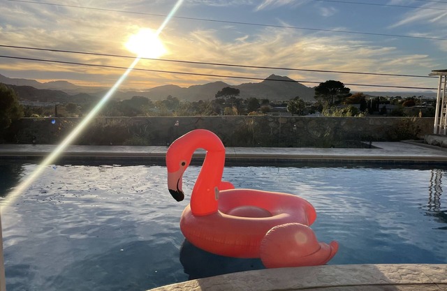 Huge Home with Pool,Bar,Game Room and Mountain View Sleeps up to 14 adults!