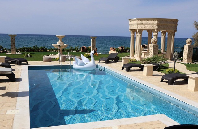 Imagine Renting Your Own 5-Star Private Cyprus Villa on the Beach, Paphos Villa 1411