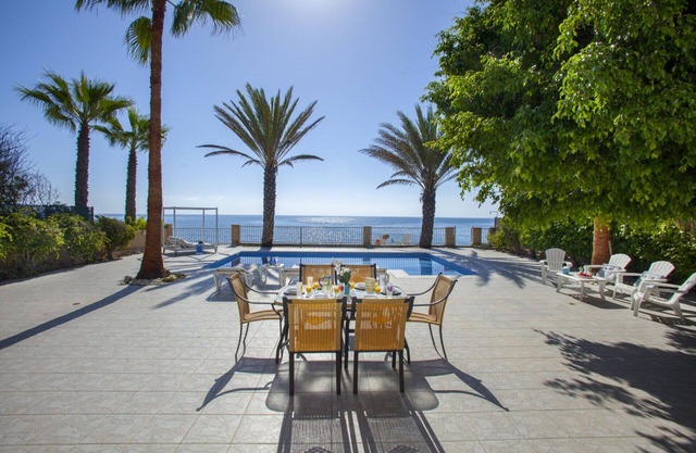 Imagine Your Family Renting This Luxury Beachfront Villa, Larnaca Villa 1399