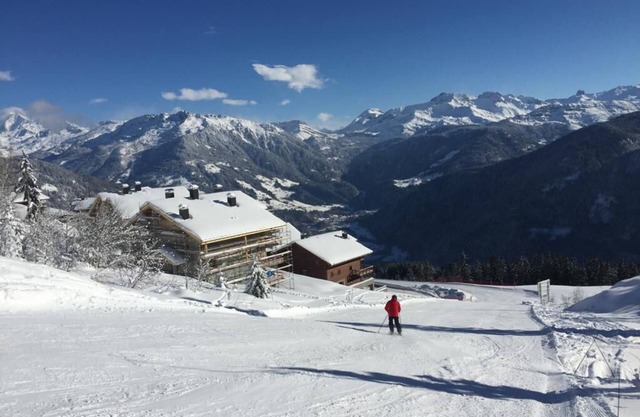 In a luxury MGM chalet, apartment at the foot of the slopes for 6 people
