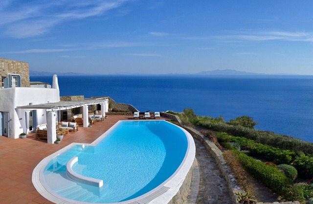 Infinity View and SUNSET Over Aegean Sea, PRIVCY & Security