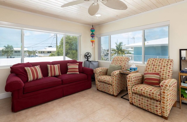 Jan 30-March 6 Open, Largo Lookout, Lovely Waterview Unit, MM 99.5, Pets Welcome, 28 Nt Min