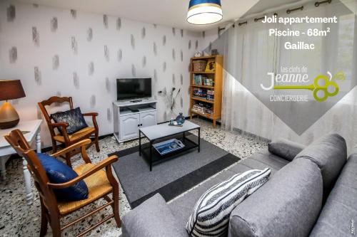 JOLI APPARTEMENT - PISCINE - 68m2 - GAILLAC