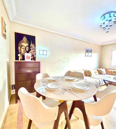 Joli et chic Appartement à Marrakech - balcon privé et confort