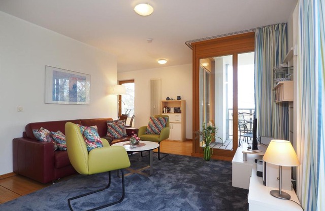Kaiservillen Heringsdorf - Ferienwohnung mit 2 Schlafzimmern und Balkon D213