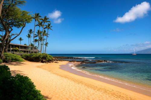 KBM Resorts FREE CAR Napili Bay Oceanfront Stunning Studio Villa Turtle views NAB-107