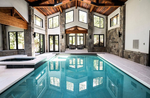 KBM Resorts | Private Home Estate | Indoor Pool, Theater, Pool Table, Shuffle Board, Workout room! PAS-2680