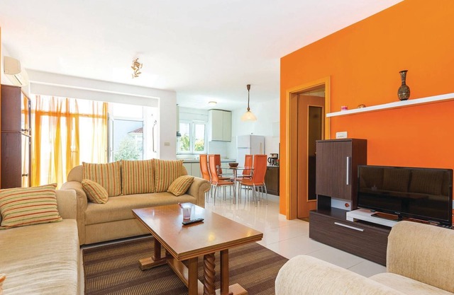 Kostrena, a part of Rijeka, is known for beautiful pebble and concrete beaches, here is located this