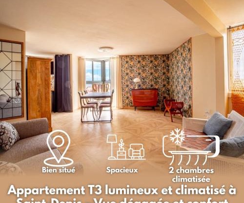 L'Anaxa, rénové, 2 chambres climatisées, centrale