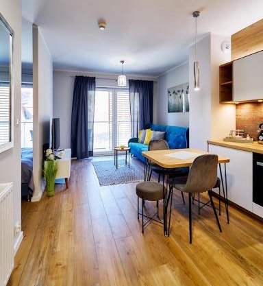LAGUNA Apartament Polanica Residence 38 z garażem SPA